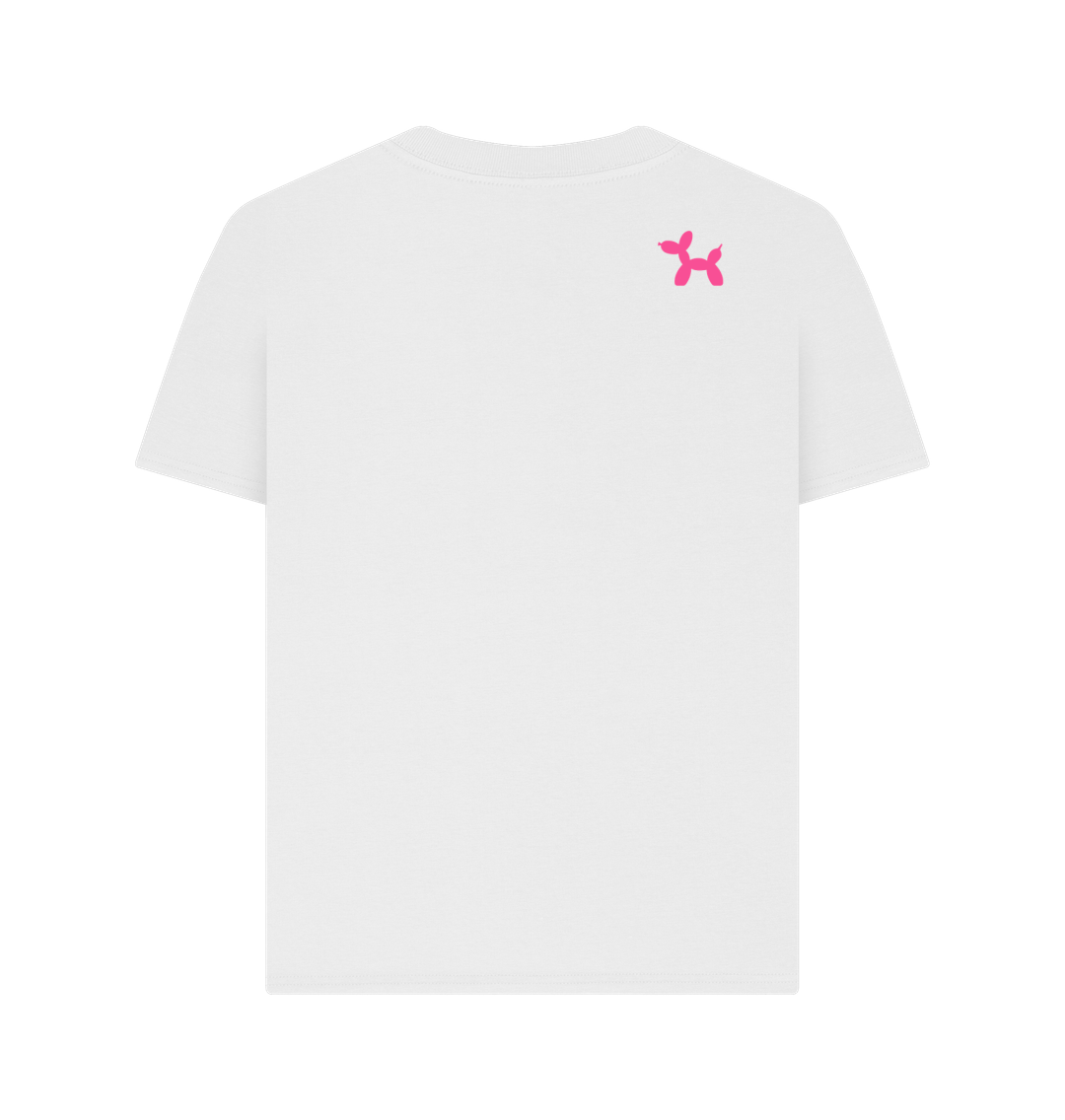 Hills And Thrills T-shirt With Back Print In Pink