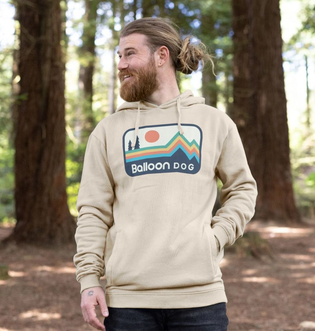 Retro Peaks Pullover Hoodie