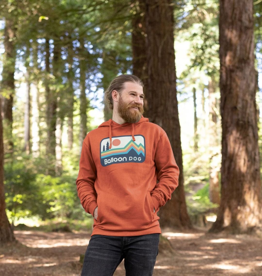 Retro Peaks Pullover Hoodie