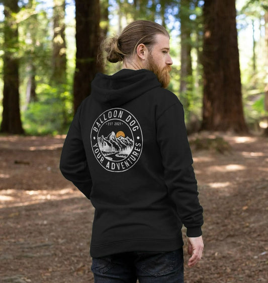 Your Adventures Back Print Pullover Hoodie