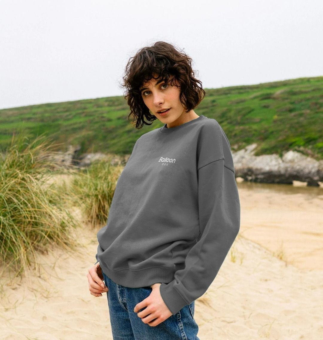 #Vanwife Oversized Crew Neck Sweatshirt