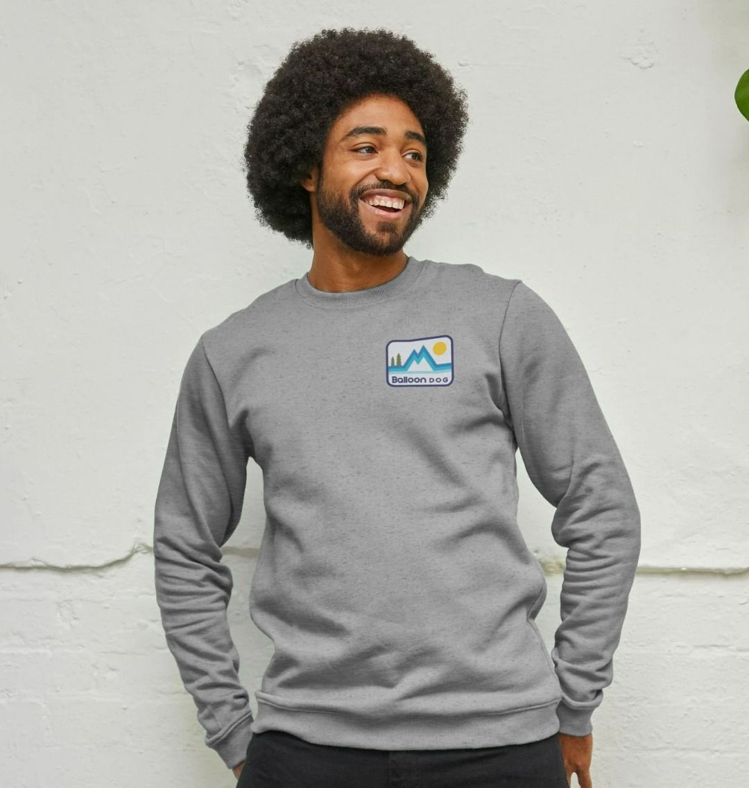 Retro Peaks Mini Design Crew Neck Sweatshirt