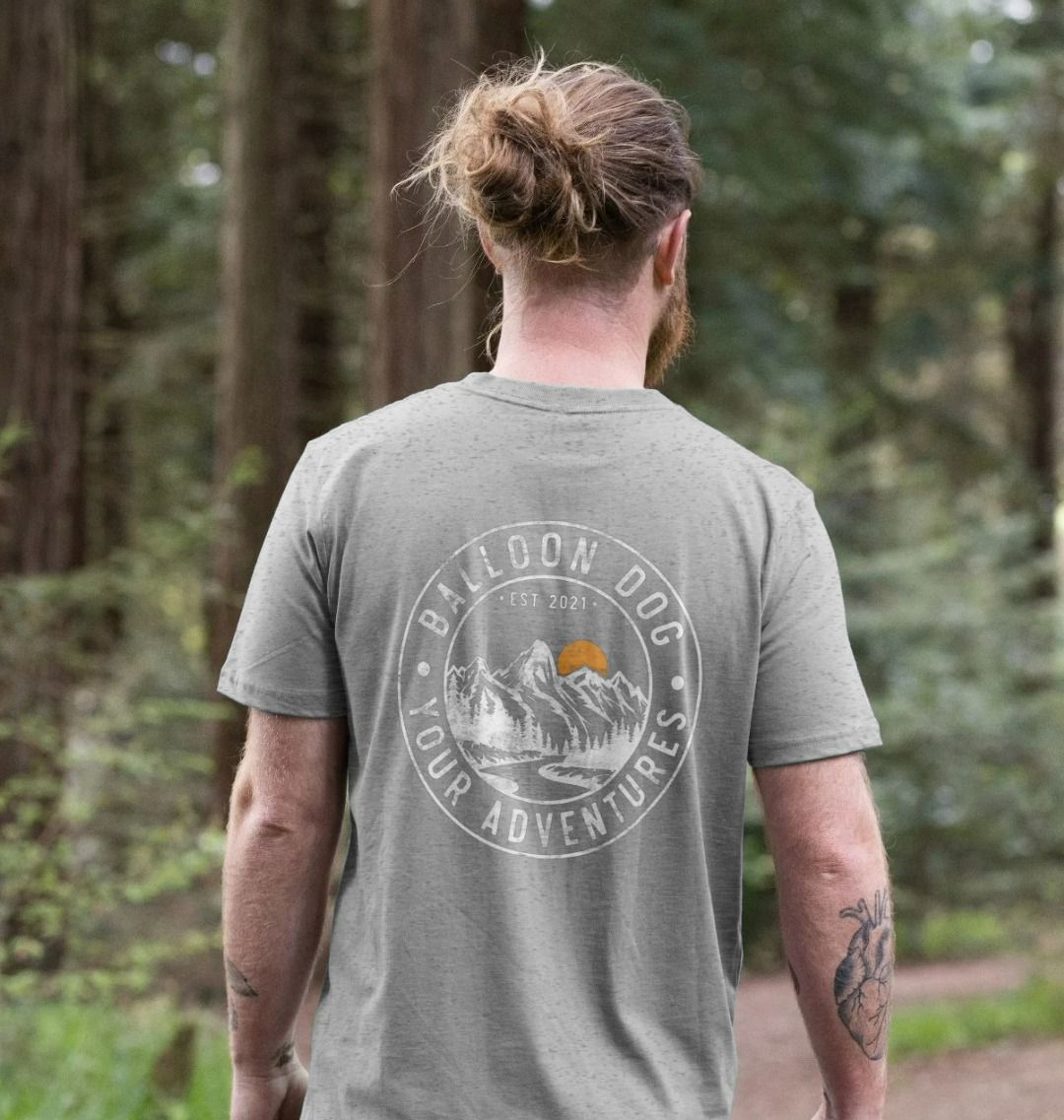 Your Adventurers T-shirt with White Back Print