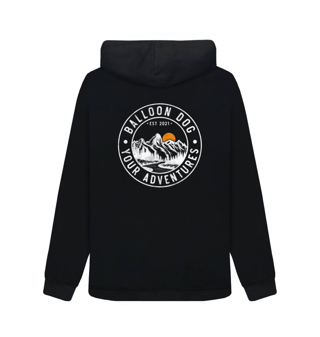 Your Adventures Back Print Pull Over Hoodie