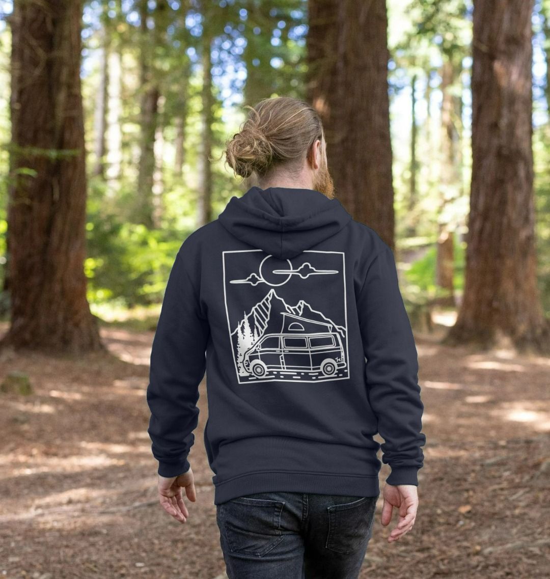 Van Life Back Print Pullover Hoodie