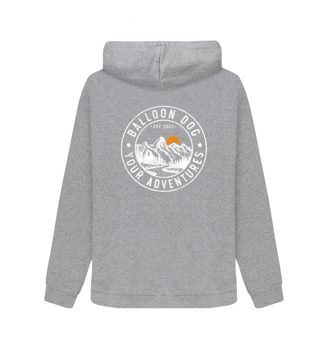 Your Adventures Back Print Pull Over Hoodie