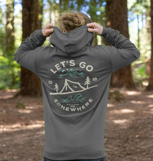 Lets Go Somewhere Pullover Hoodie