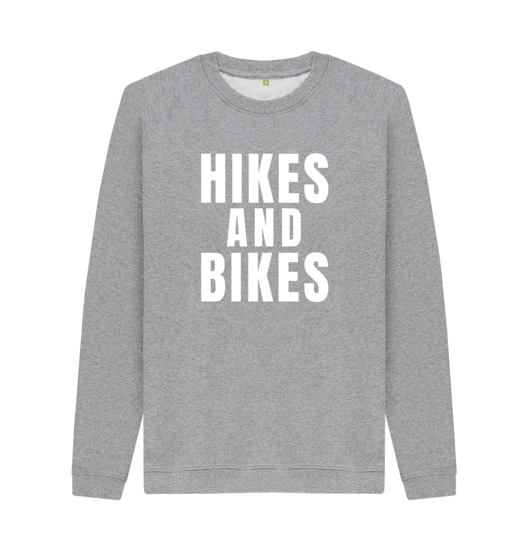 Light Heather Printed Sweater Front