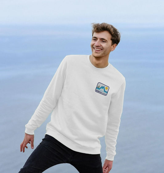 Retro Peaks Mini Design Crew Neck Sweatshirt