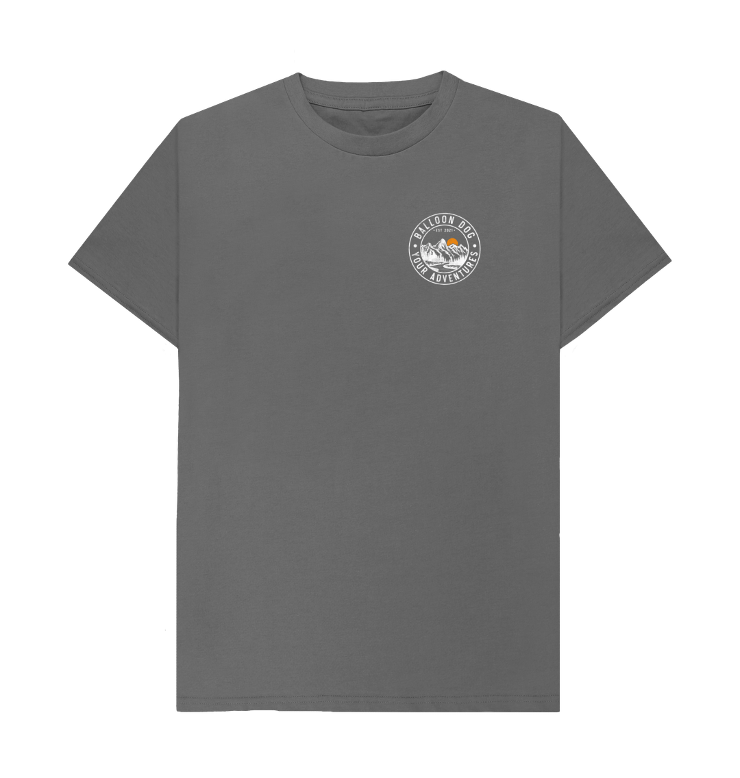 Slate Grey Your Adventures Organic Cotton T-shirt